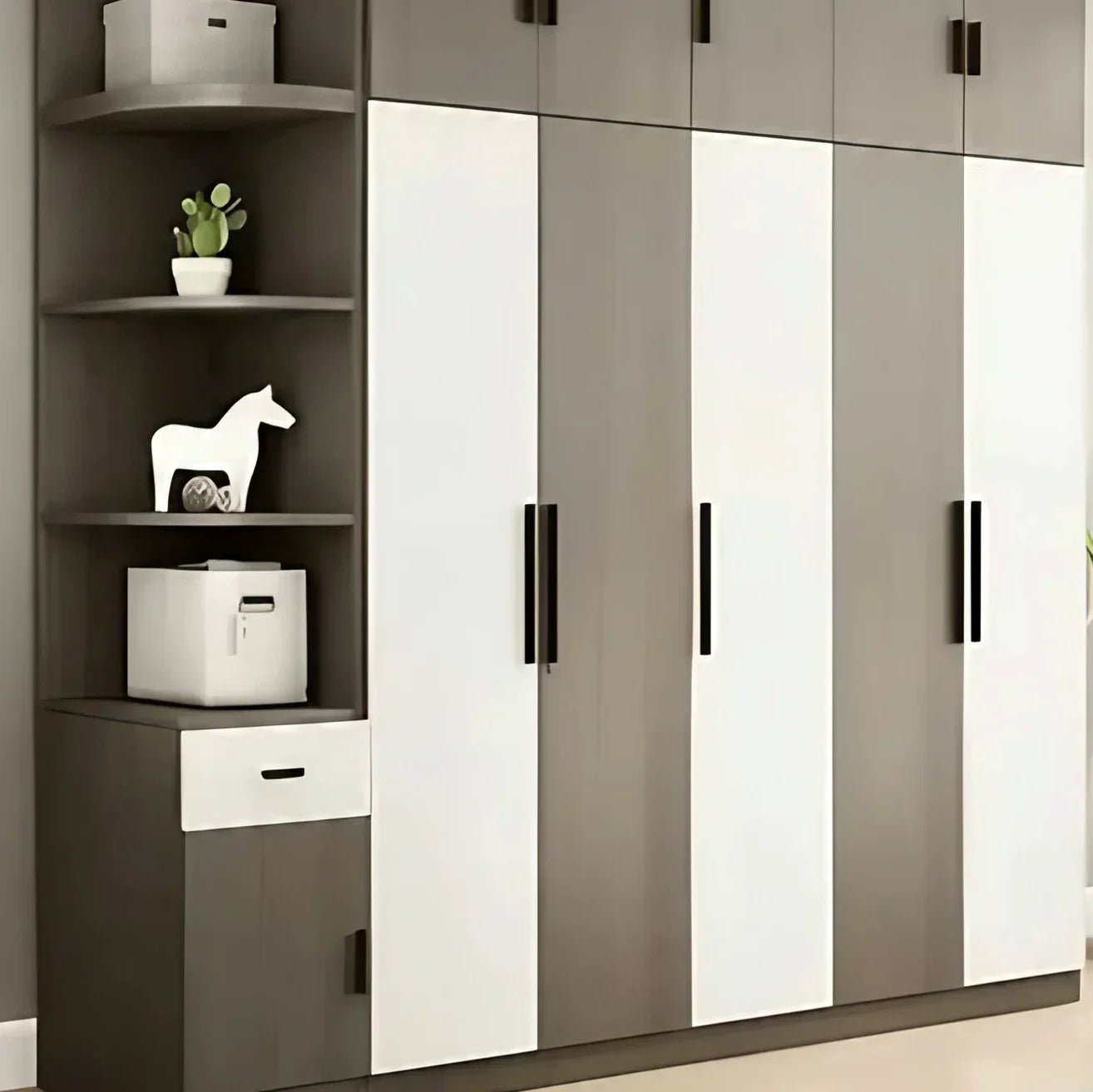 دولاب ام دي اف تايلاندي، 240*60*240 سم