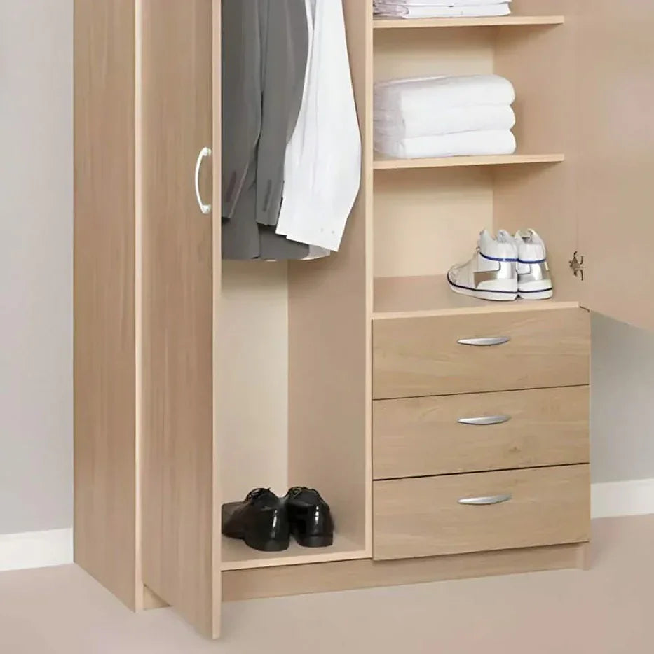 دولاب ام دي اف أسباني، 120*50*200 سم