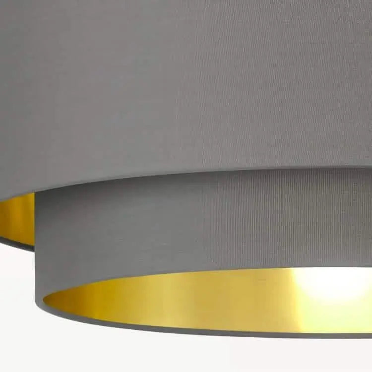 نجفة معدن و قماش، 55*65 سم