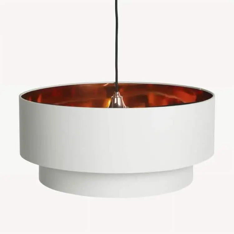 نجفة معدن و قماش، 55*65 سم