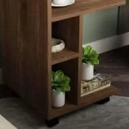 ترابيزة جانبية ام دي اف، 40*40*62 سم