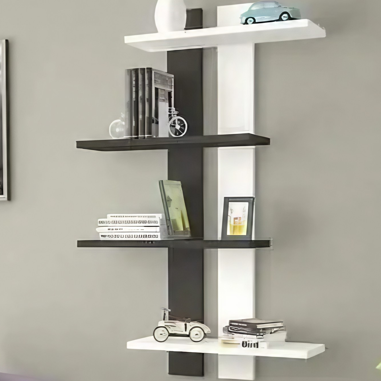 رف حائط ام دي اف، 85*15*110 سم