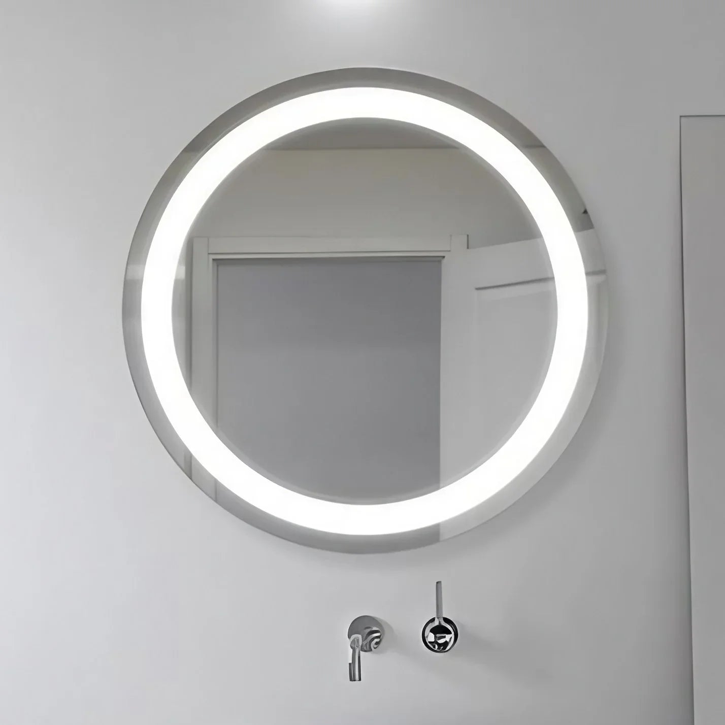 مرايا حائط ليد، 60*60 سم