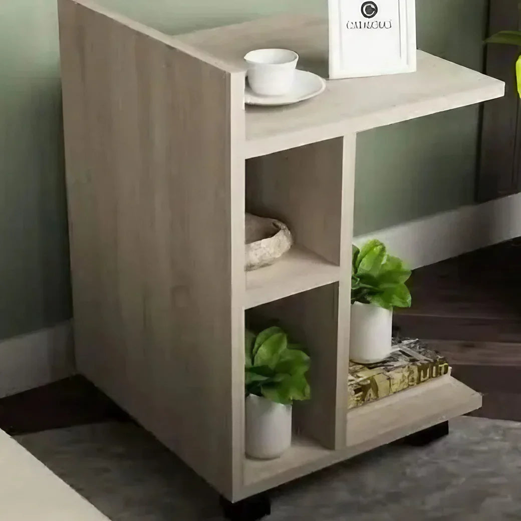 ترابيزة جانبية ام دي اف، 40*40*62 سم