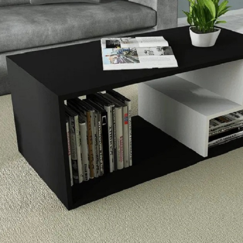 ترابيزة قهوة ام دي اف، 100*50*40 سم