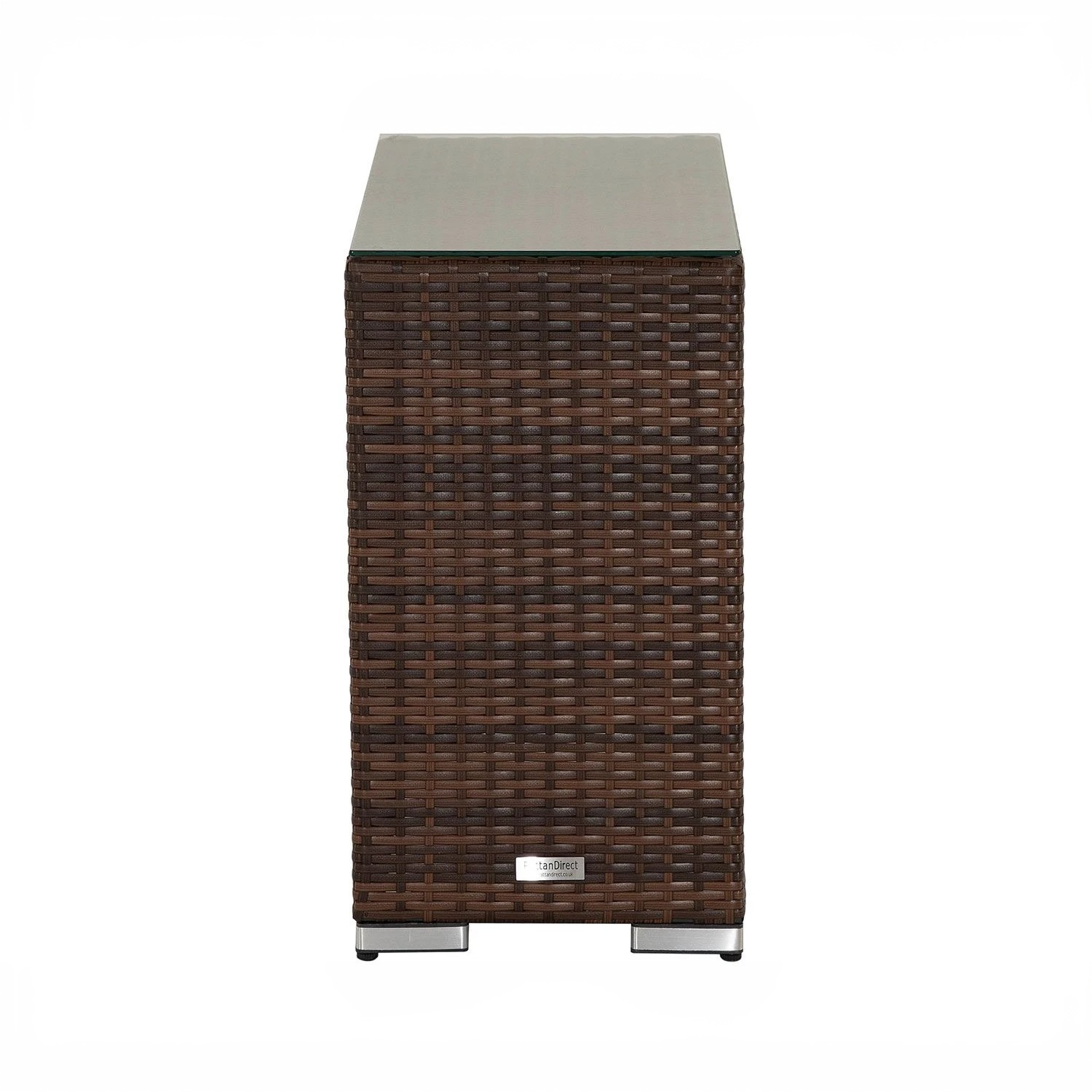 طقم للحدائق معدن و راتان، 3 قطع