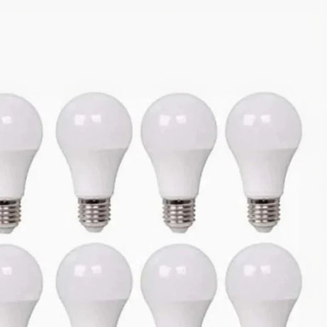 طقم لمبات ليد ديكور بلاستيك، 5*7 سم - 10 قطع