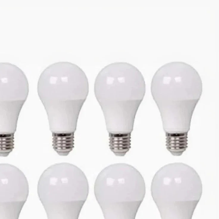 طقم لمبات ليد ديكور بلاستيك، 5*7 سم - 10 قطع