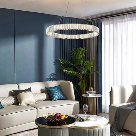 نجفة ستيل، 40*40 سم - ذهبي