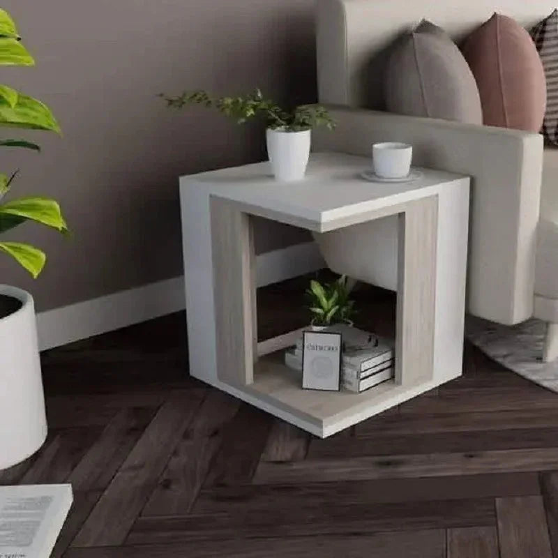 ترابيزة جانبية ام دي اف، 40*40*40 سم