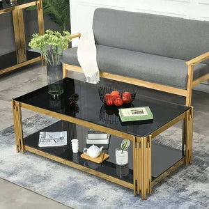 ترابيزة قهوة ستانلس ستيل 60*120*45 سم - RAX18 - Homix