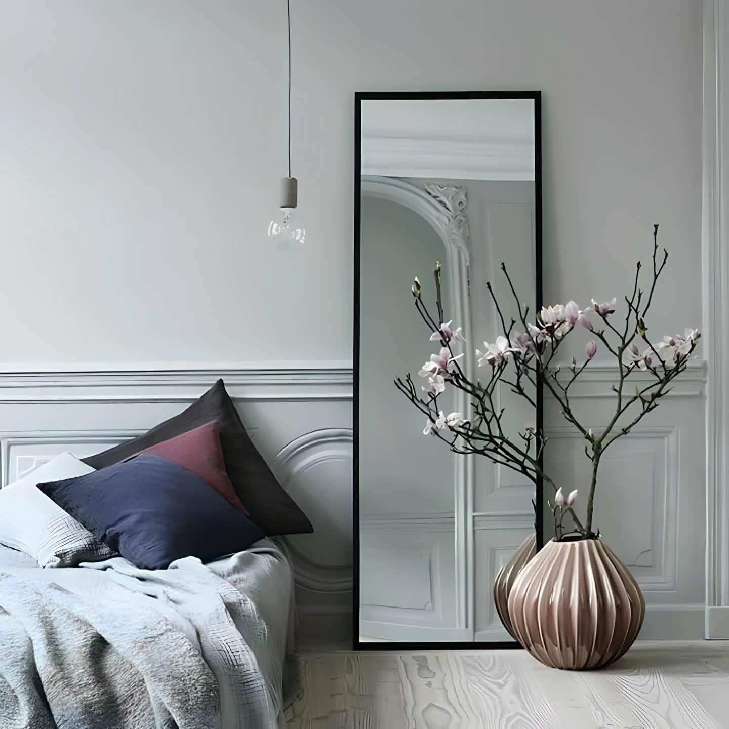 مرايا بإطار ستيل، 60*180 سم