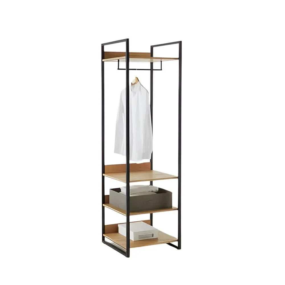 علاقه ملابس معدن أسود 60*60*200 سم - RON250 Royal Iron