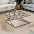 ترابيزة قهوة بسطح جرانيت 60*60*45 سم - LUS23 - Homix
