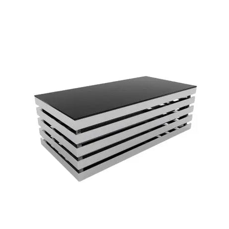 ترابيزة قهوة بسطح زجاجي 60*120*45 سم - RAX14 - Homix