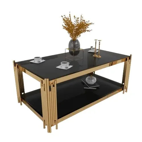 ترابيزة قهوة ستانلس ستيل 60*120*45 سم - RAX18 - Homix