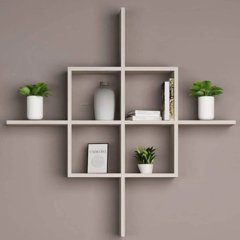 وحدة أرفف ام دي اف، 60*15*60 سم