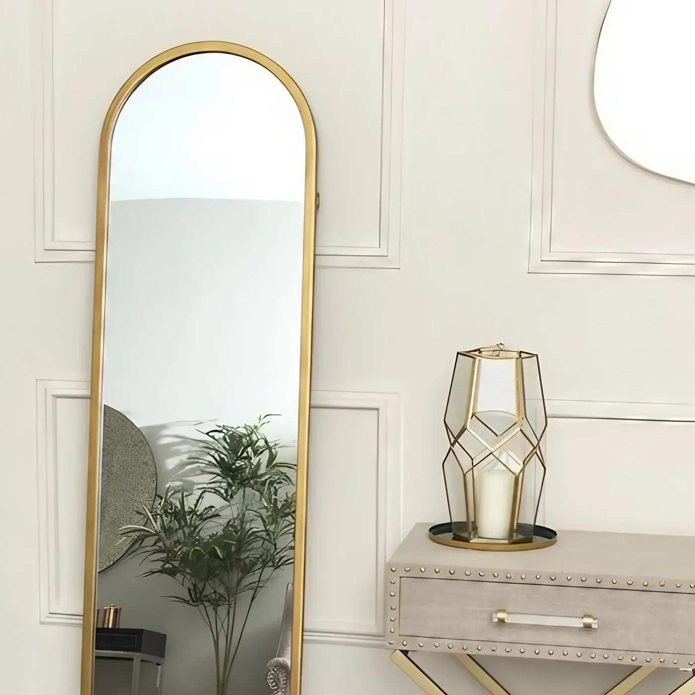 مرايا حائط بإطار خشب ام دي اف، 60*2*170 سم