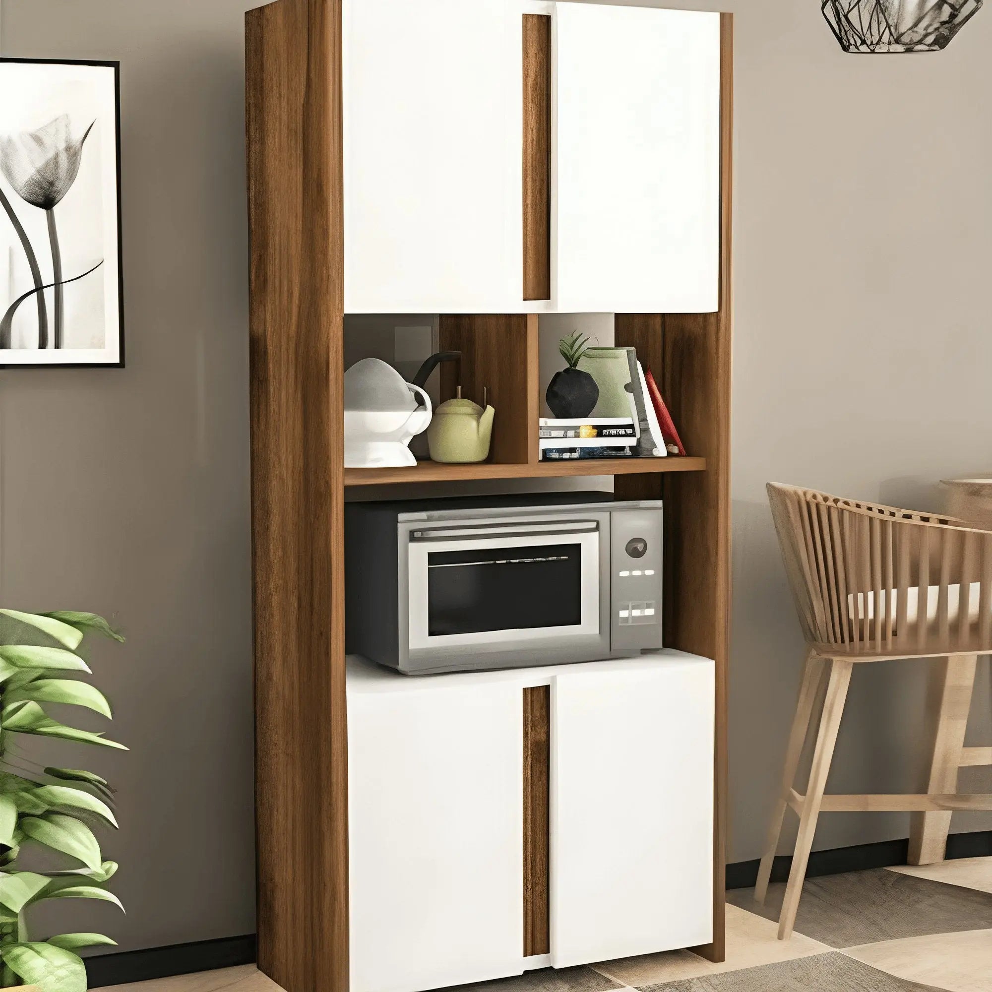 وحدة تخزين ام دي اف 60*40*180 سم - CLG18 - Homix