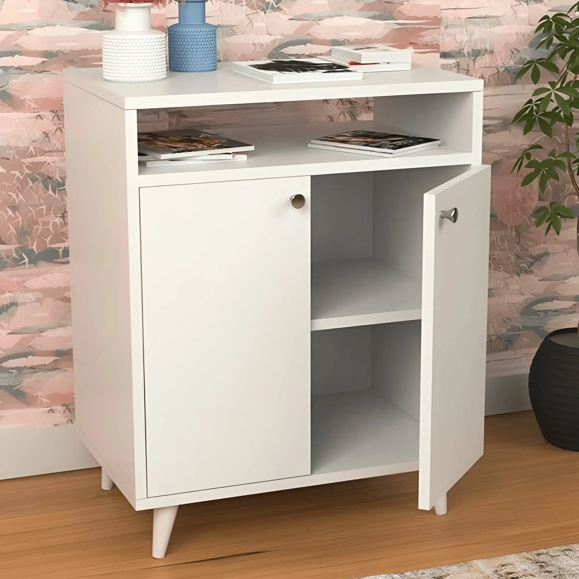 وحدة تخزين أبيض 60*40*75 سم - CLG7 - Homix