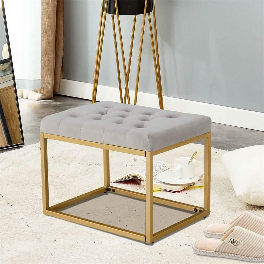 بانكيت كابتونية معدن 60*45*50 سم - STA116 - Homix