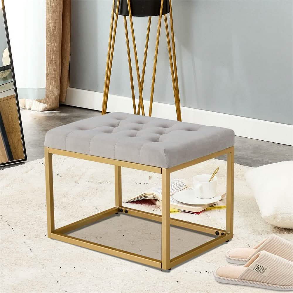 بانكيت كابتونية معدن 60*45*50 سم - STA116 - Homix