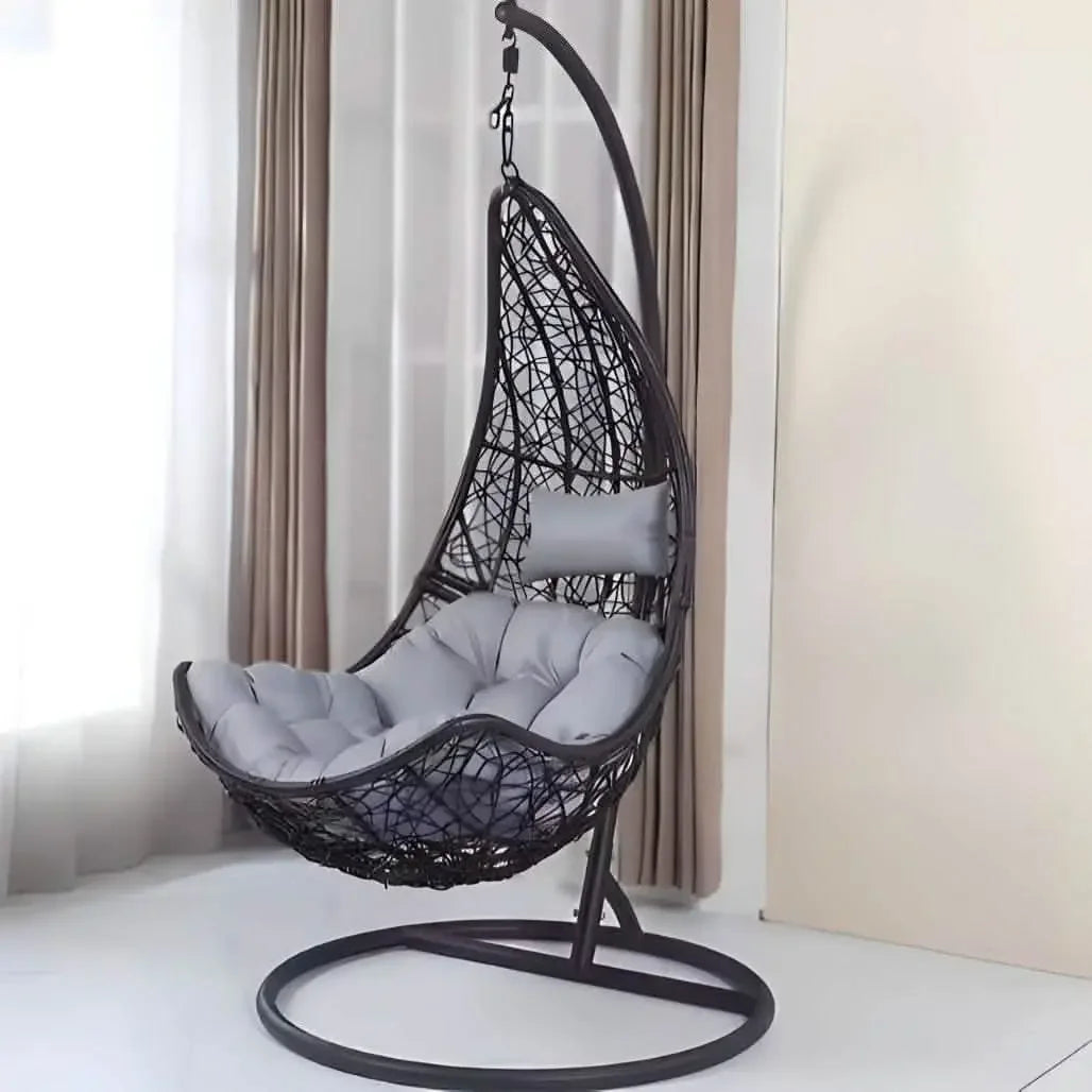 تسوق الأن من هومكس  مرجيحة حديد وراتان 60*60*200 سم - FAD7 بأفضل سعر وأفضل جودة