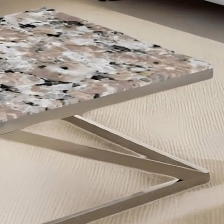 ترابيزة قهوة بسطح جرانيت 60*60*45 سم - LUS23 - Homix