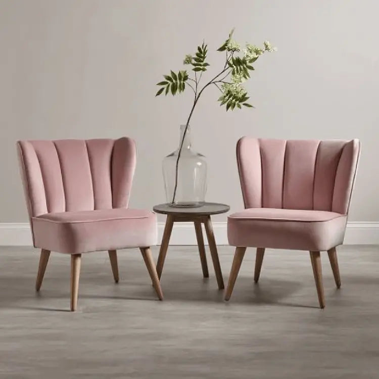 كرسي خشب زان أحمر 60*70*90 سم - KAR17 - Homix