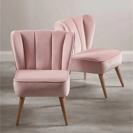 كرسي خشب زان أحمر 60*70*90 سم - KAR17 - Homix