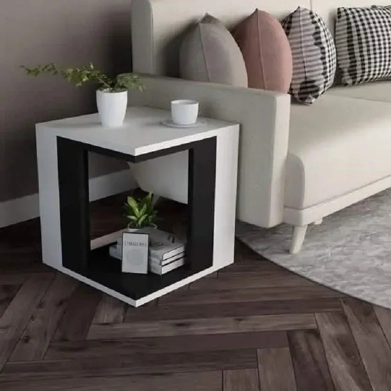 ترابيزة جانبية ام دي اف، 40*40*40 سم