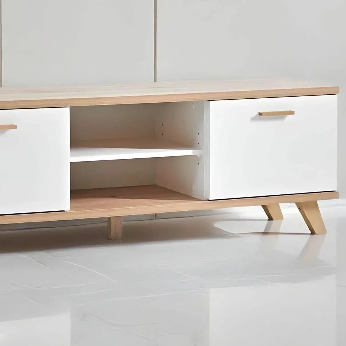 ترابيزة تليفزيون ام دي اف، 120*30*50 سم