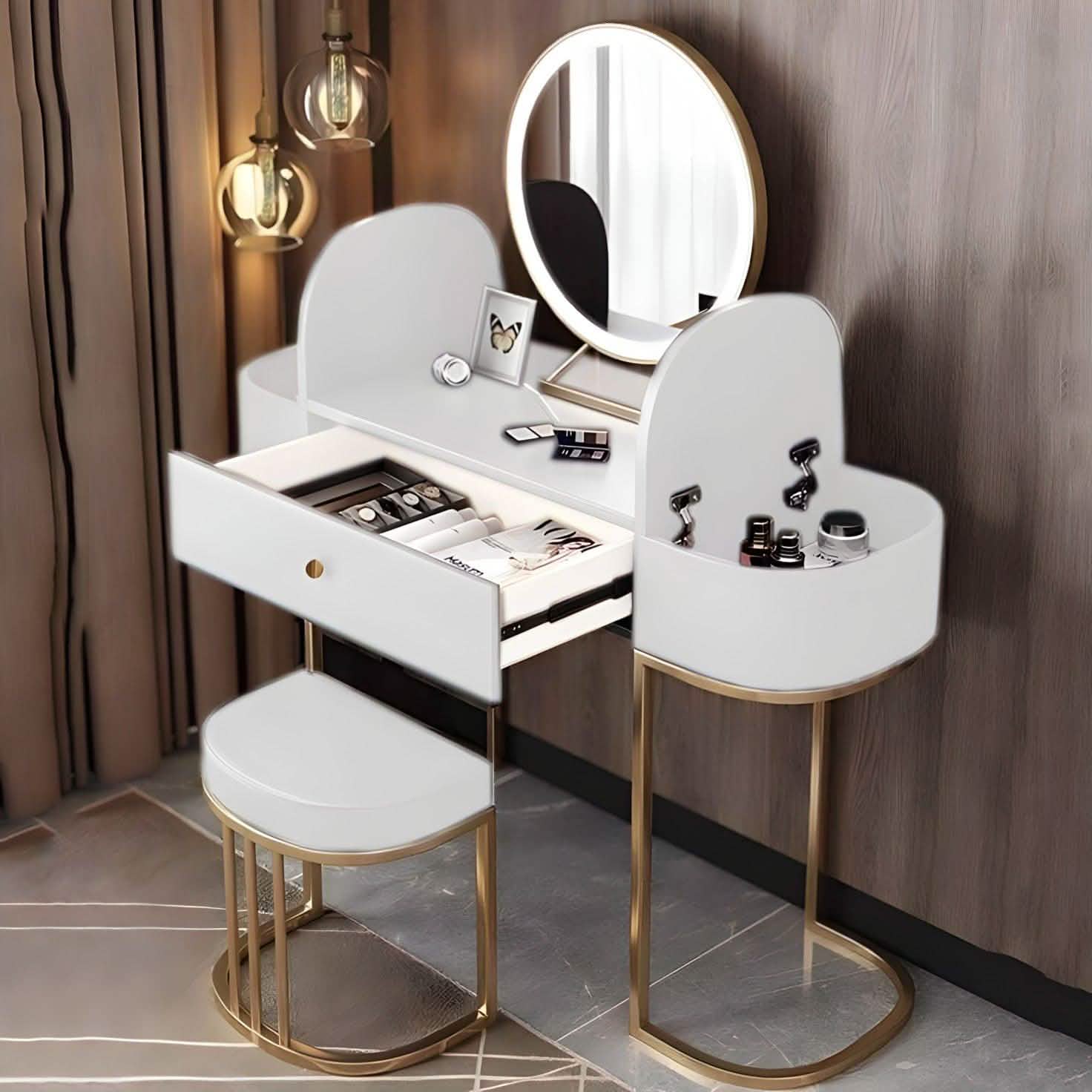 تسريحة ام دي اف و ستيل ،3 قطع