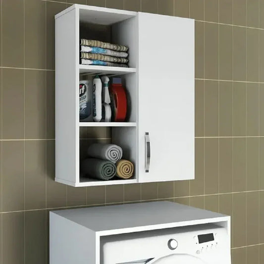 وحدة تخزين للحمام ام دي اف، 65*24*80 سم