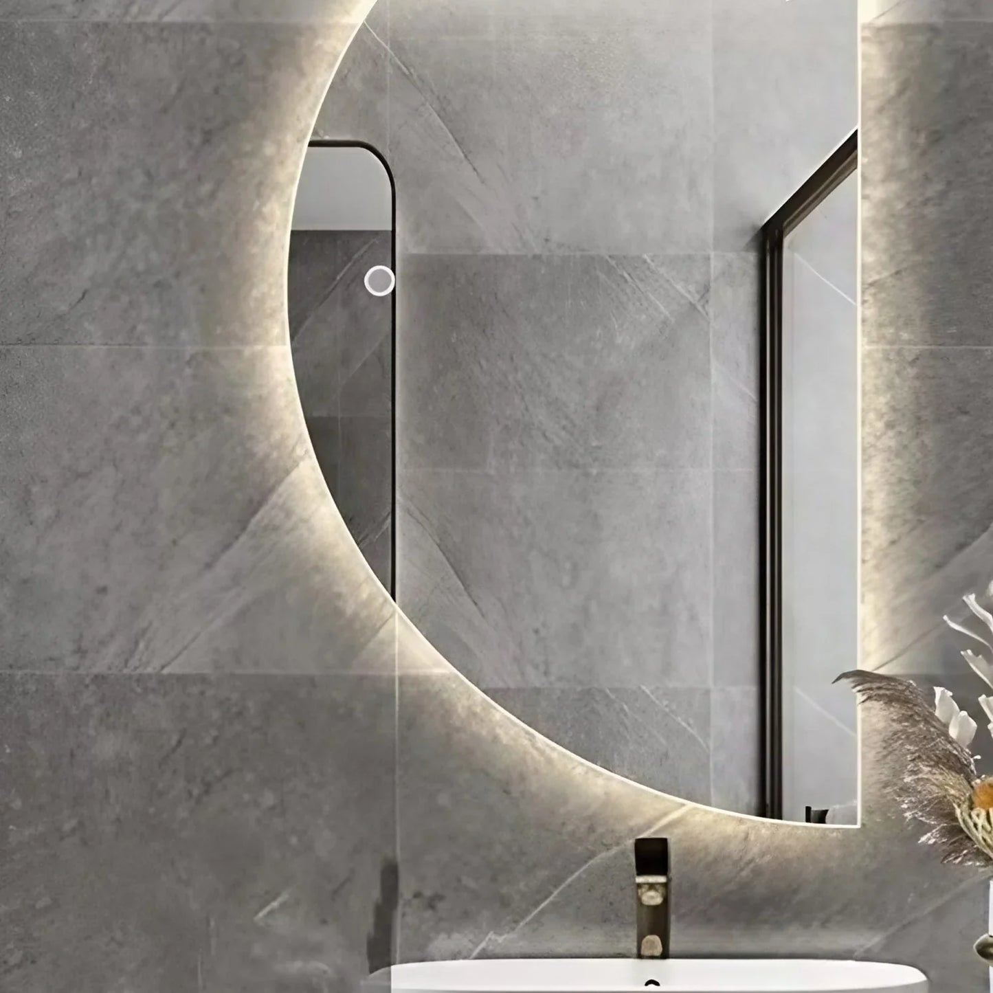 مرايا ليد سمارت، 55*110 سم