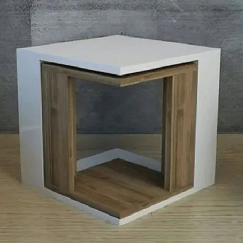 ترابيزة جانبية ام دي اف، 40*40*40 سم