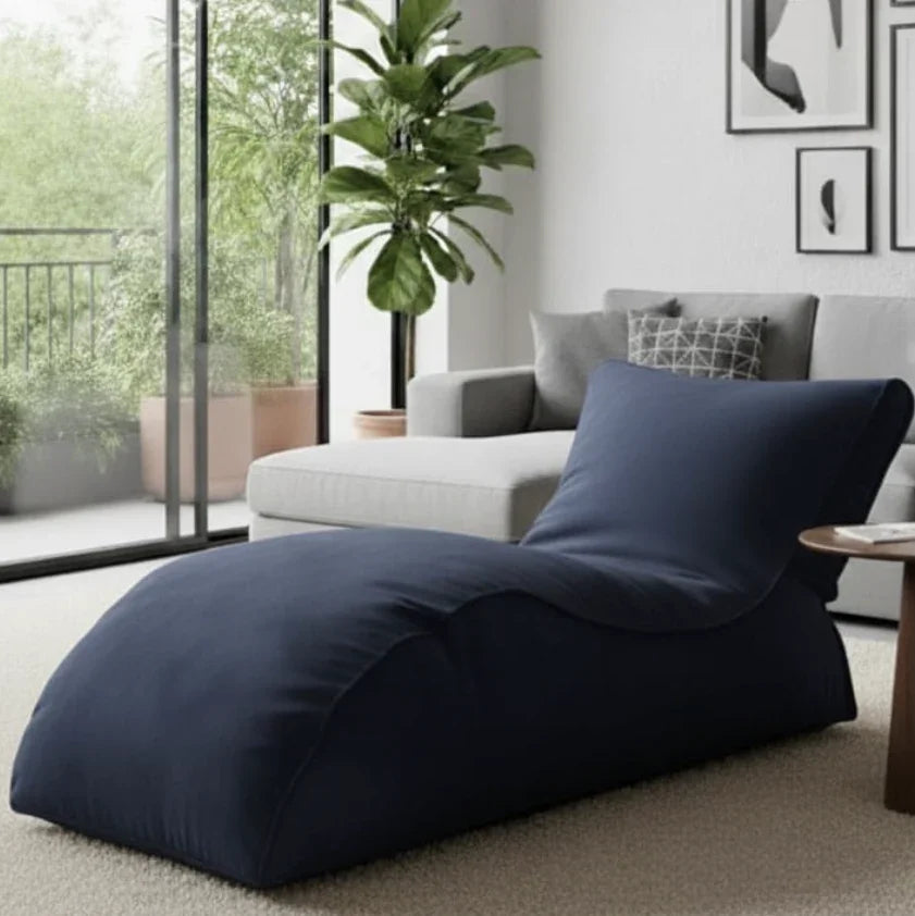 شيزلونج، 75*135*75 سم - كحلي