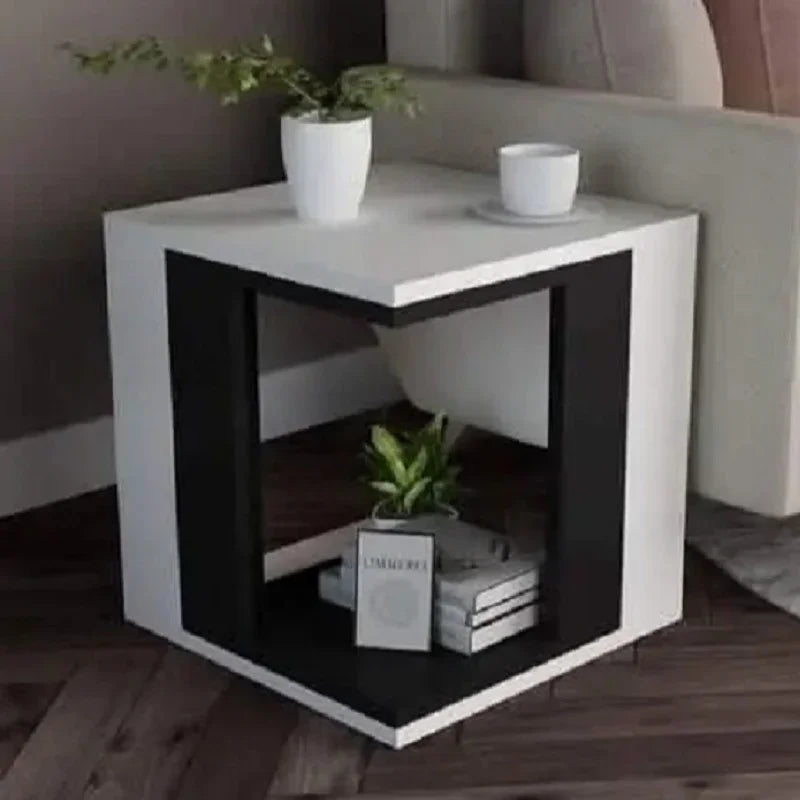 ترابيزة جانبية ام دي اف، 40*40*40 سم