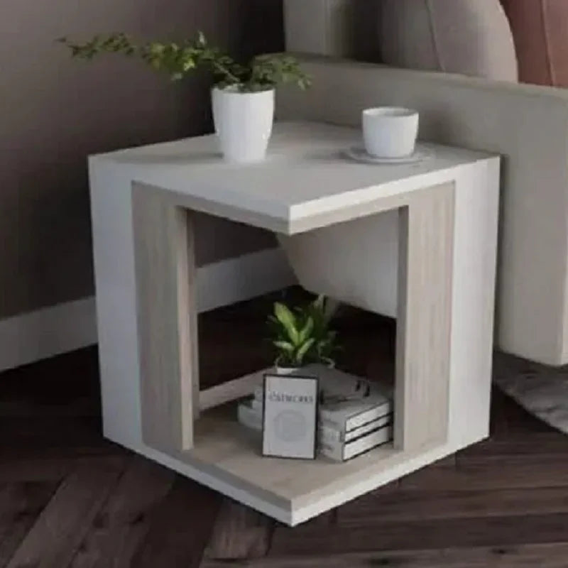 ترابيزة جانبية ام دي اف، 40*40*40 سم