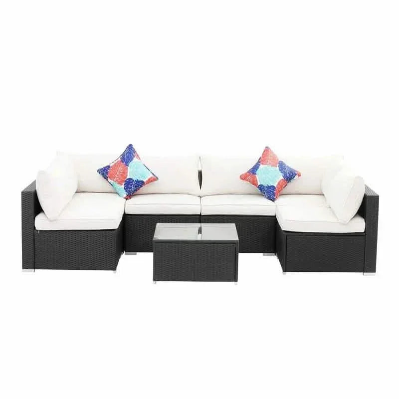 طقم خارجي معدن و راتان - OSR53 Oscar Rattan