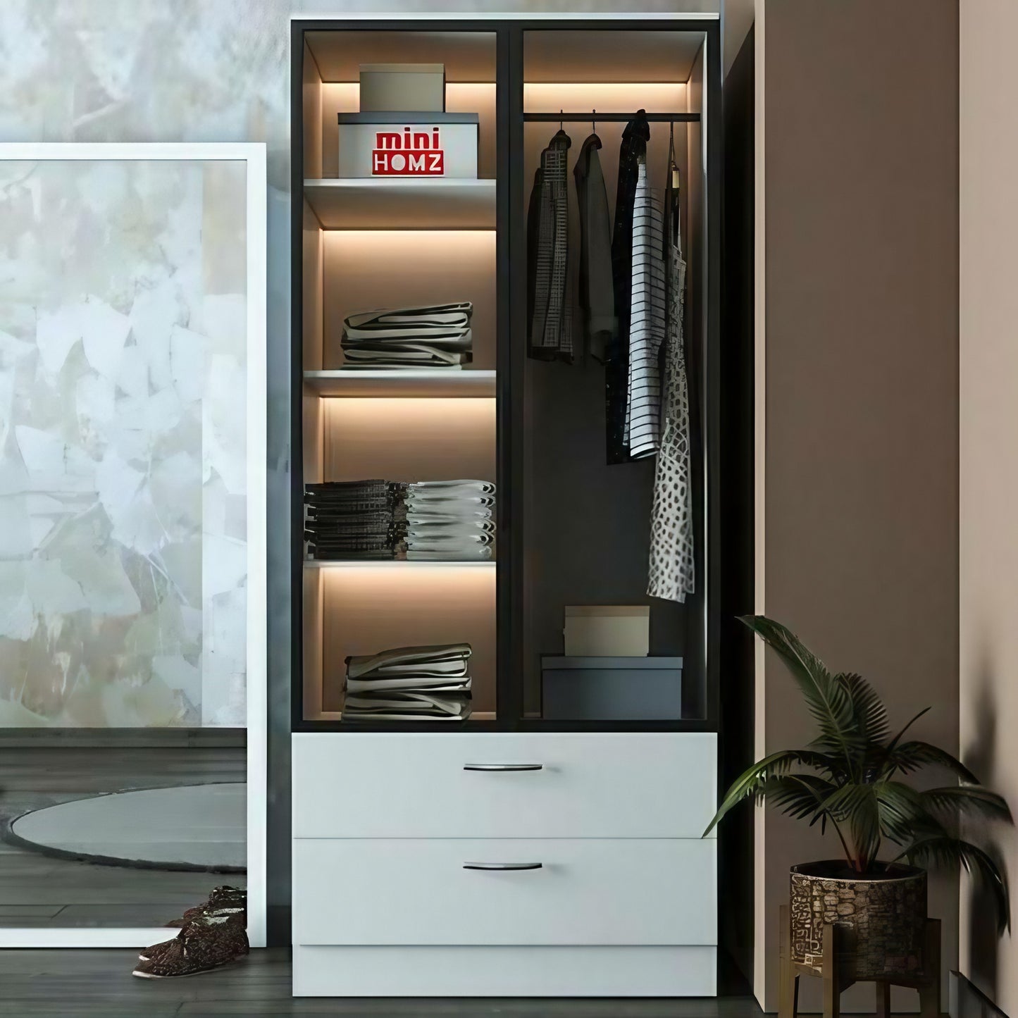 دريسينج خشب ام دي اف أسباني، 100*54*200 سم