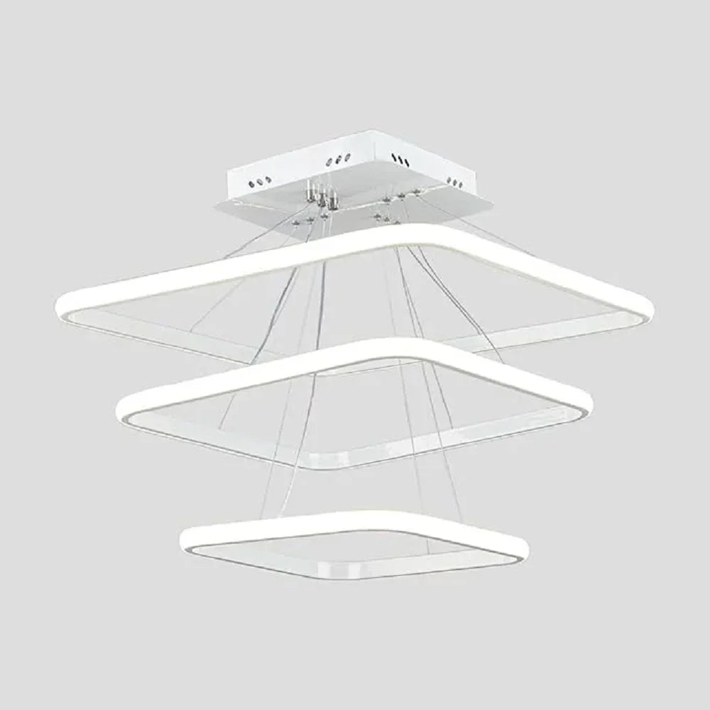 نجفة ستيل و بلاستيك، 60*60 سم