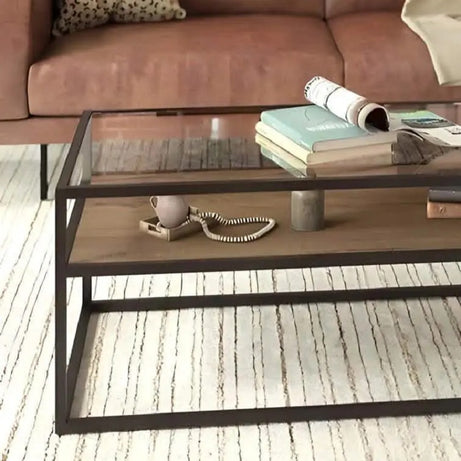 ترابيزة قهوة ستيل، 100*50*50 سم