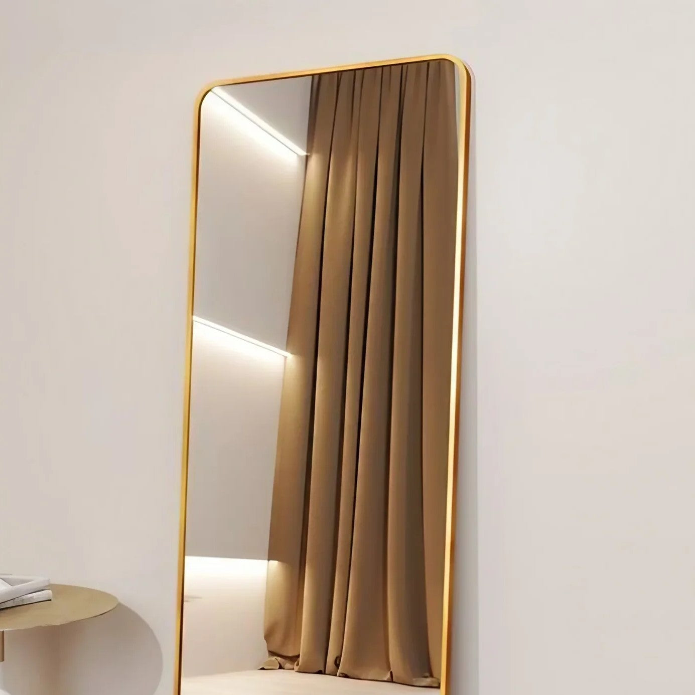 مرايا بإطار خشب ام دي اف، 60*2*170 سم