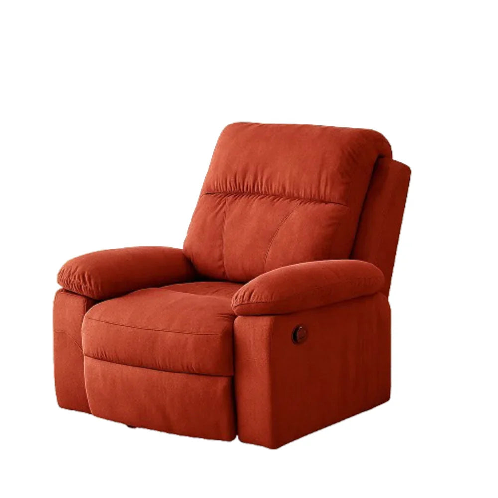 كرسي استرخاء ليزي بوي خشب زان، 95*74*105 سم - أحمر