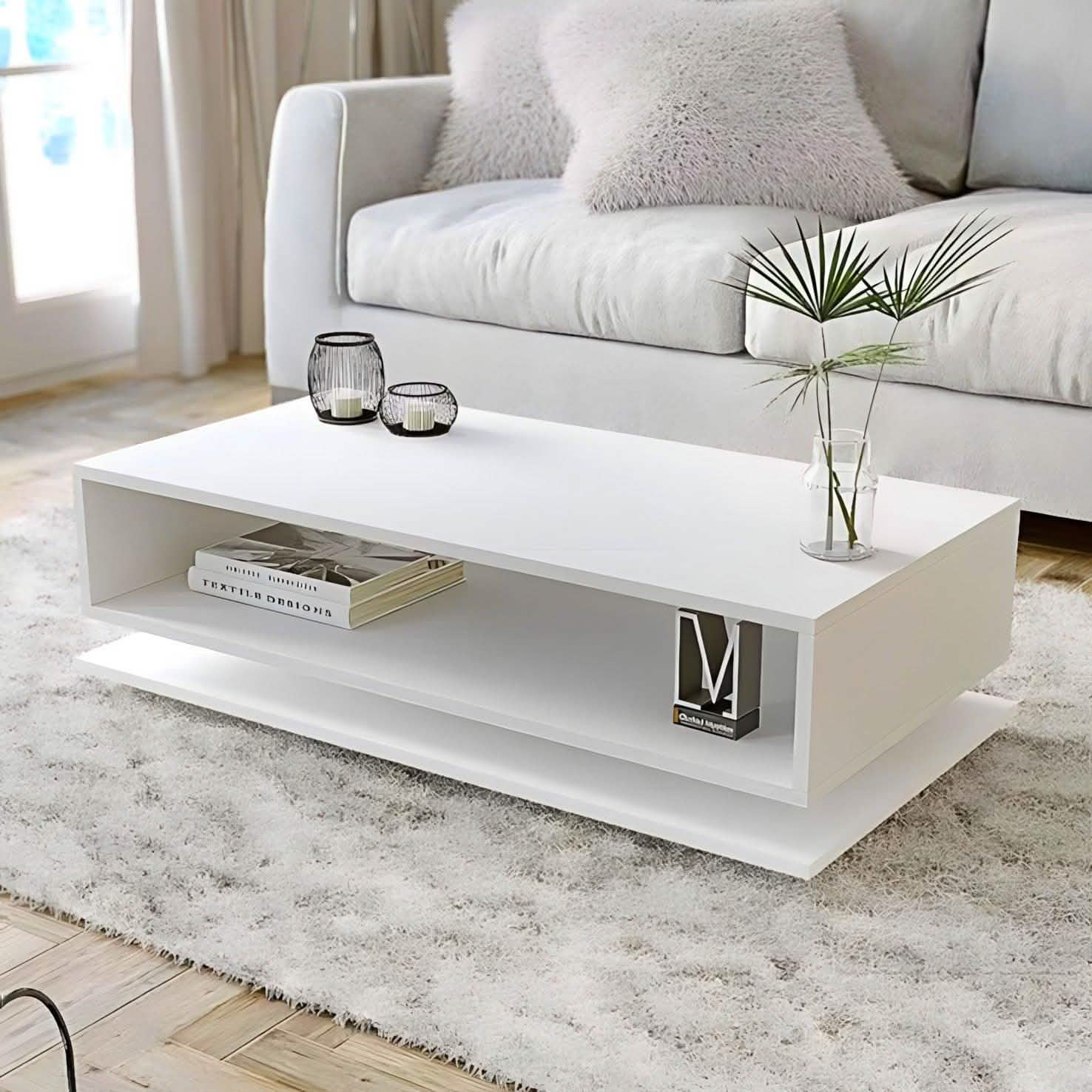 تسوق الأن من هومكس  ترابيزة قهوة ام دي اف 70*50*45 سم - HOM110 بأفضل سعر وأفضل جودة 