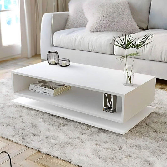 تسوق الأن من هومكس  ترابيزة قهوة ام دي اف 70*50*45 سم - HOM110 بأفضل سعر وأفضل جودة