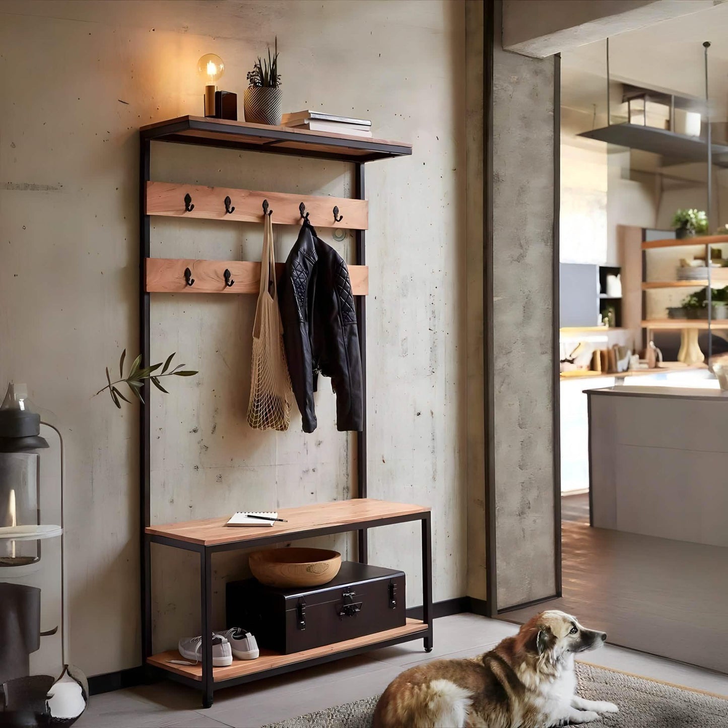 شماعة ملابس ستيل، 85*35*175 سم