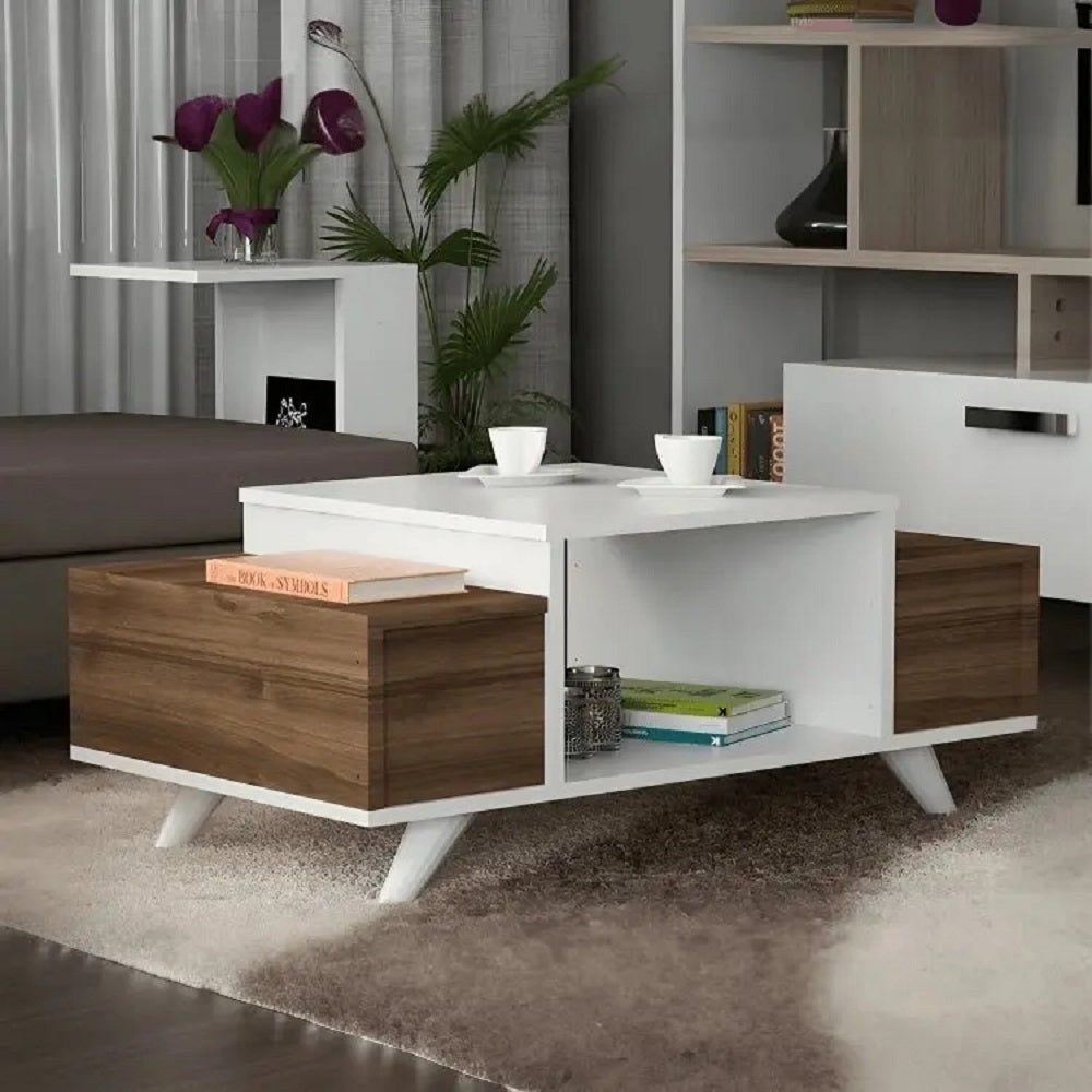 ترابيزة قهوة ام دي اف، 100*60*50 سم