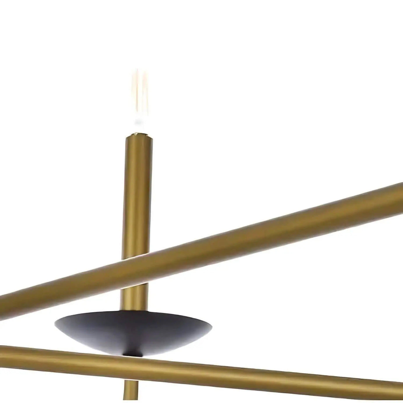 نجفة معدن و زجاج، 70*30 سم